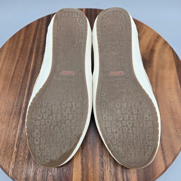 Taos Dandy Shoes Women's 7 Natural Low Top Slip On Casual Comfort Sneakers - Picture 7 of 8